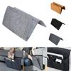 Bed Bedside Pocket Book Clamp Computer Felt Holder