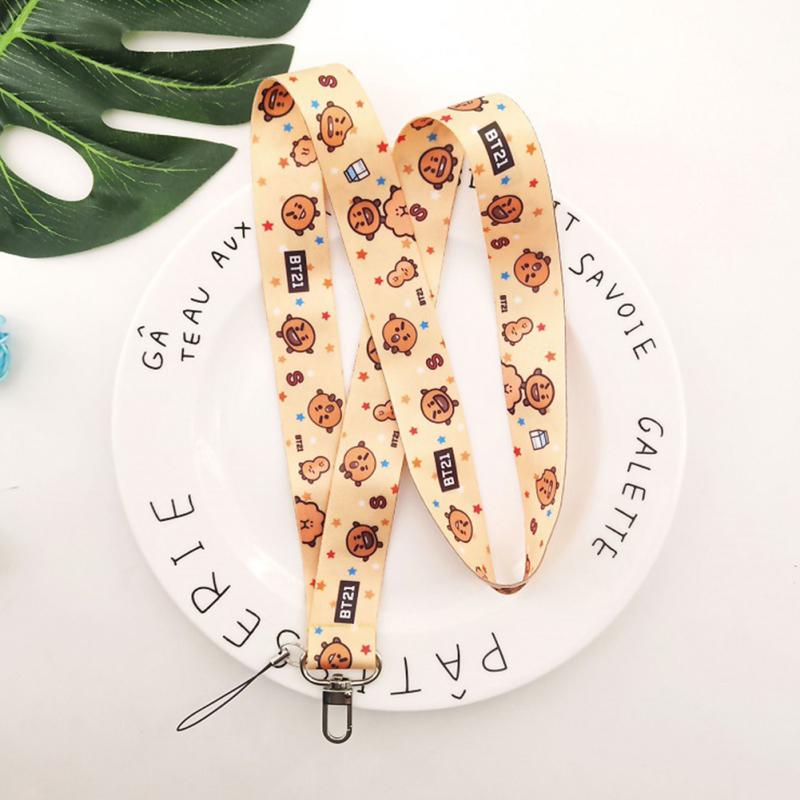 

LUOM Мультяшный ремешок для сотового телефона с шейным ремешком, чехол, держатель для карт 8