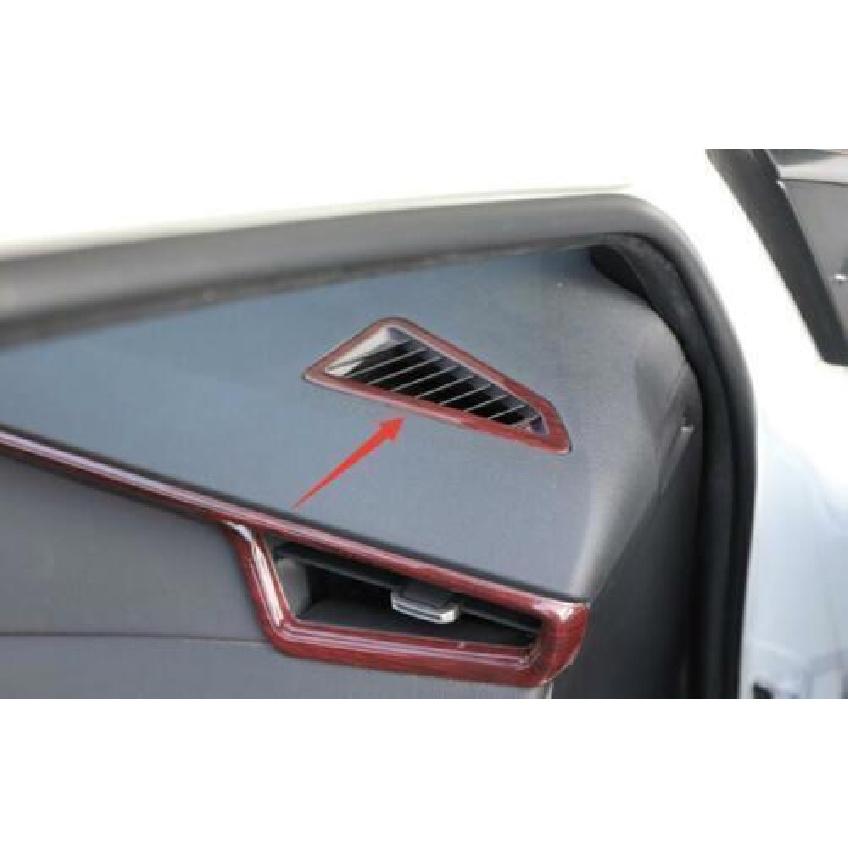 trument L&R Air Outlet Vent Red - Wood Grain For Toyota Corolla Cross