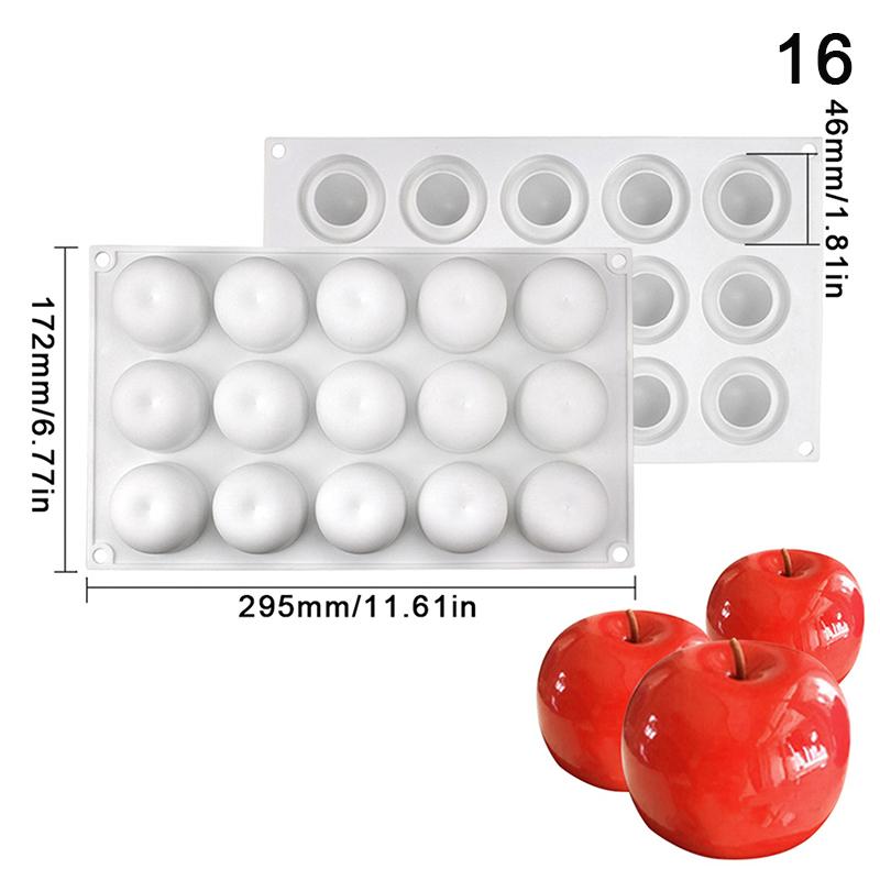 1 Stuks Ananas Peer Perzik Fruit Serie Taart Siliconen Vorm Mango Sinaasappel Bakken Mousse Vorm Aardbei Franse Dessert Mousse Vorm