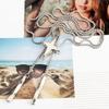Bolo Tie Necklace for Teenage Girls Cool Chokers Star Jewelry Neck Chain