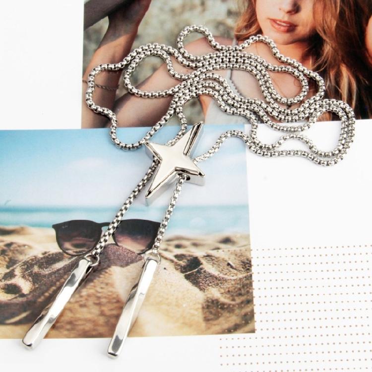 Bolo Tie Necklace for Teenage Girls Cool Chokers Star Jewelry Neck Chain