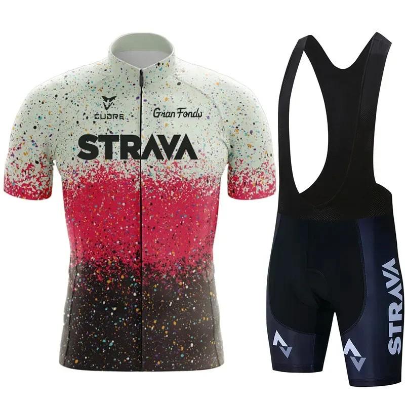 Summer Outdoor Cycling Suit Men's and Women's Short Sleeve Road Mountain Bike Transparent 2026 Summer Breathable Cycling Suit Set