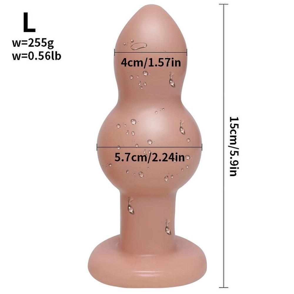 4Pcs/Set Anal Plug Big Butt Plug with Powerful Sucker Stimulator Female Masturbation Anal Toy Sex Toys for Couple