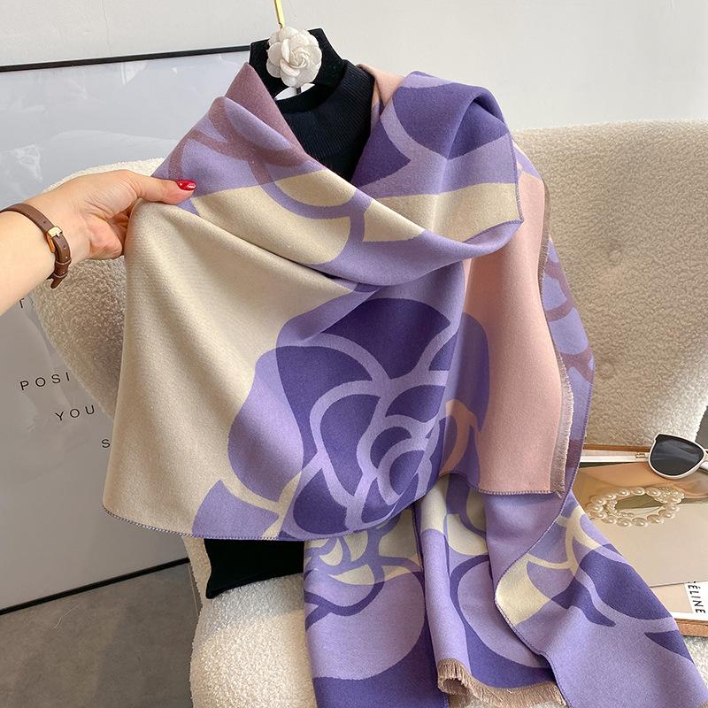 Luxury Cashmere Scarf For Women Thick Warm Winter Blanket Brand Female Luxury Quality Shawl Wrap Bufanda Poncho Echarpe Pashmina