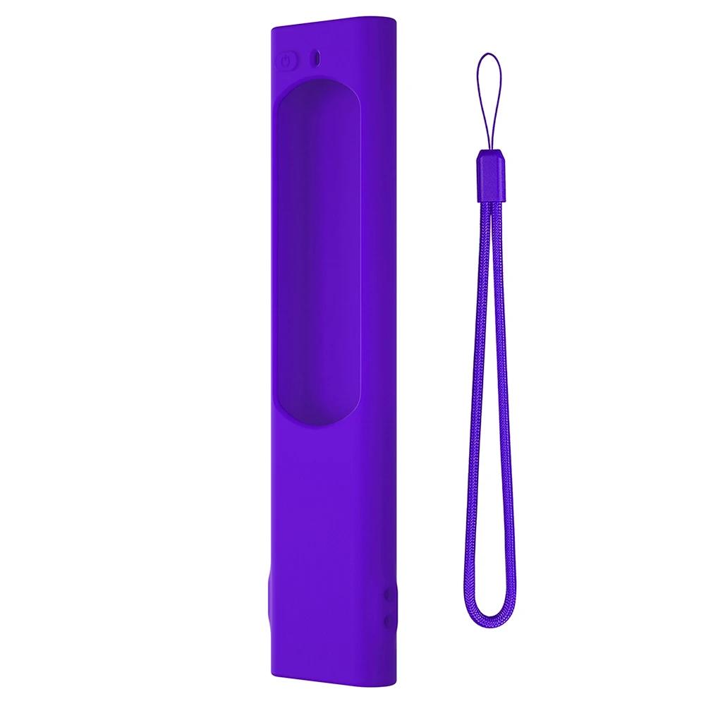 

Силиконовый защитный чехол-накладка для пульта дистанционного управления для Samsung BN59-01385A 01358B 01388A 01391A Защита от падения для чехла Samsung RC фиолетовый