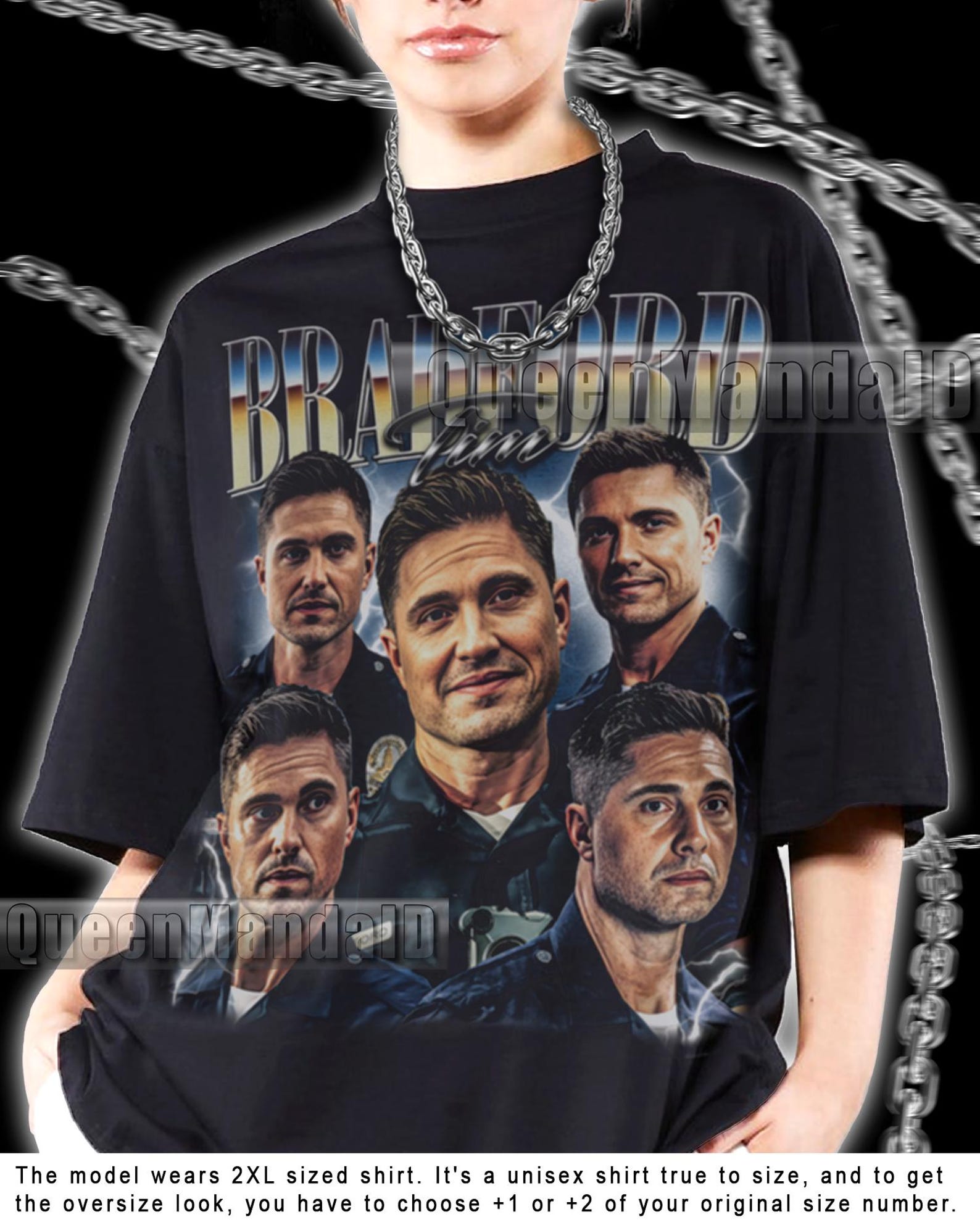 Tim Bradford Shirt 90s Retro Fan Tee, Unisex Movie T-Shirt, Bootleg Vintage Style PK252 2XL