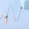 Pendant Dowsing Conical Spiritual Chain Necklace Accessories Balancing Ornaments Jewelry Gifts