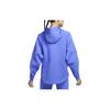 Nike Dri-Fit Prima Solid Color Hooded Quick-Dry Long Sleeve Sweatshirt Women Sweatshirt Cyan FB5226-413