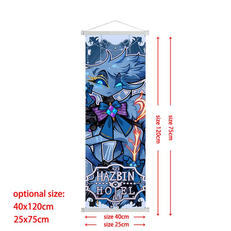 Hazbin Hotel Κρεμαστός Πίνακας Vaggie Alastor Morningstar Helluva Boss Αφίσα Κρεμαστός Πίνακας Διακόσμηση Σπιτιού Αφίσα Τοίχου