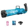 21-Hole Bubble Blower Toy Automatic Bubble Machine with Music & Lights Romantic Atmosphere Bubble Maker for Kids Outdoor Birthday Party Favors