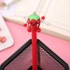 4 Pcs Fruit Face Gel Pens Cartoon Shape Writing Tools Comfortable Grip Kids Stationery School Office Supplies