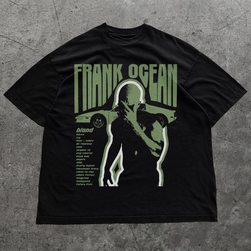Frank Ocean Graphic Tee Unisex Heavy Cotton TShirt Rap Shirt Vintage Merch Frank Concert Gift Music Lover Tee