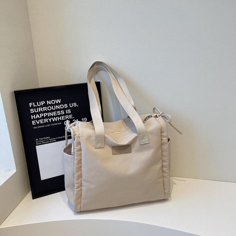 Foreign Temperament, Simple Niche Design, Casual Large-capacity Bag, 2025 Summer New Women's Shoulder Tote Bag
