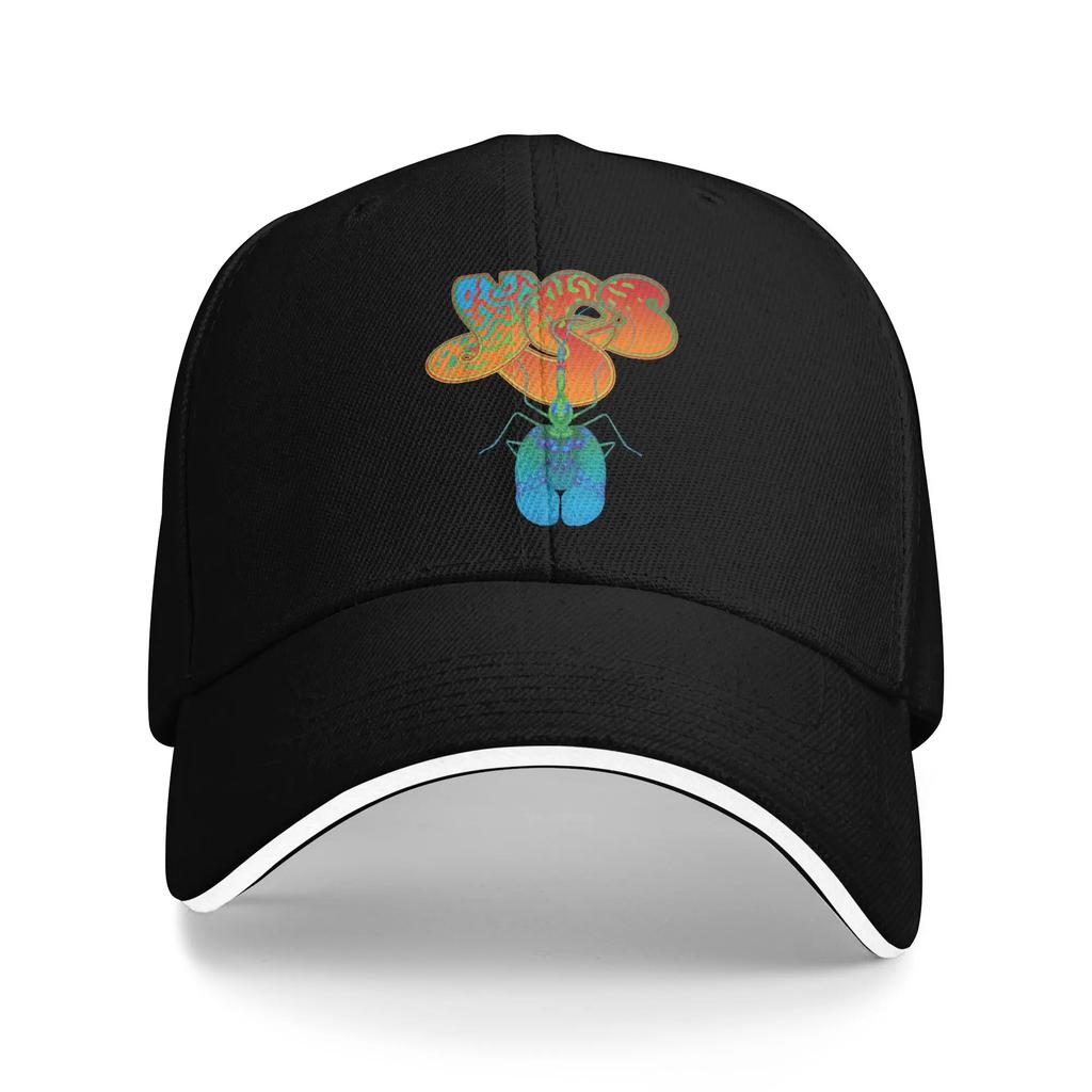 Yessongs Yes Band Baseballpetten Casual Rockmuziek Legende Sandwich Hoed Unisex Dames Verstelbare Papa Hoed Reiscadeau
