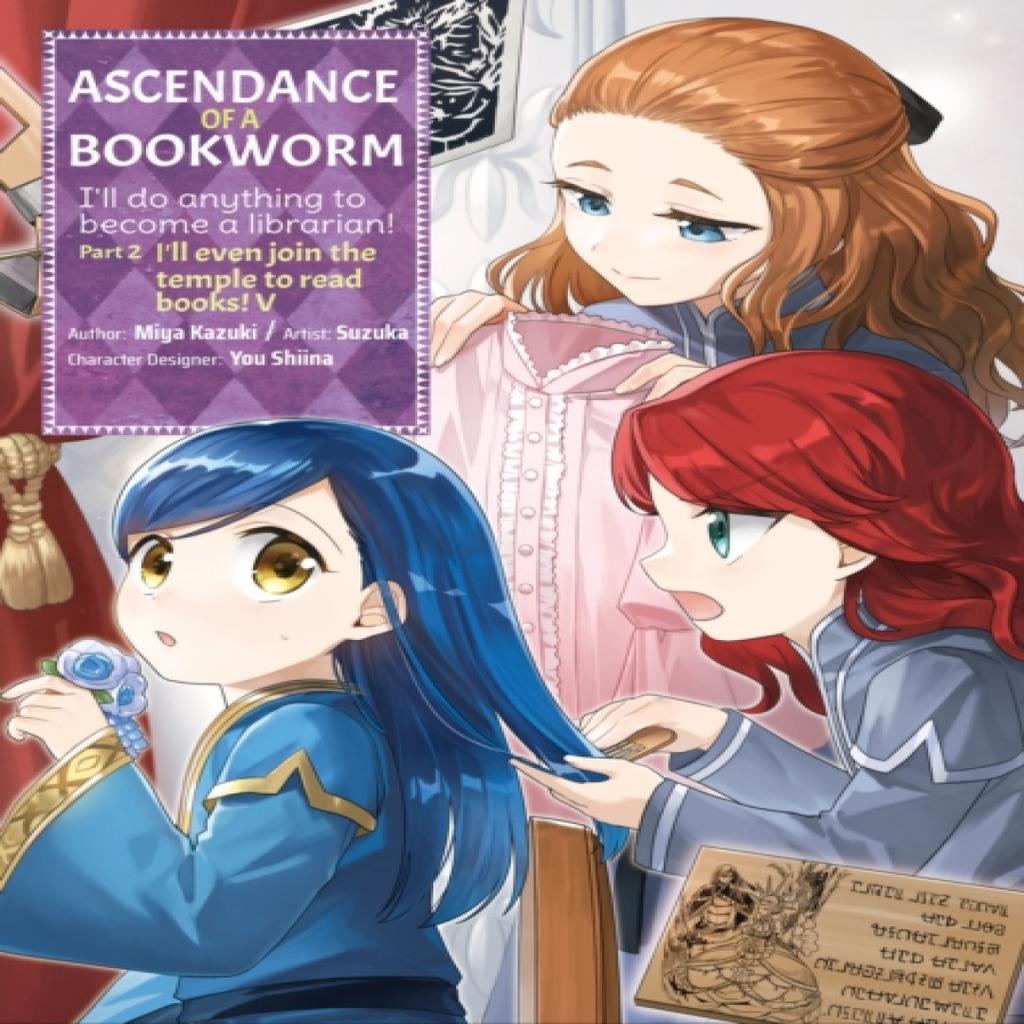 Ascendance of a Bookworm Manga Part 2 Volume 5 by Miya Kazuki Paperback Book 9781718372610