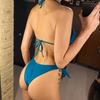 Metal Star High Cut Scrunch Butt Bikini Female Swimsuit Women Swimwear Two-Pieces Bikini Set Bather Bathing Suit Swim