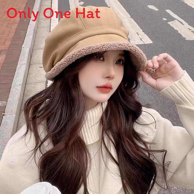 Vintage Fisherman Hat With Fleece Lining For Winter Casual Warmth