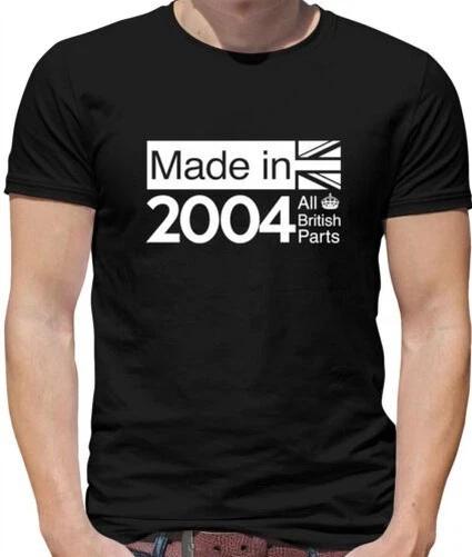

All British Parts 2004 - Mens T-Shirt - 19th Birthday Gift - Present - Ideas 19 XL