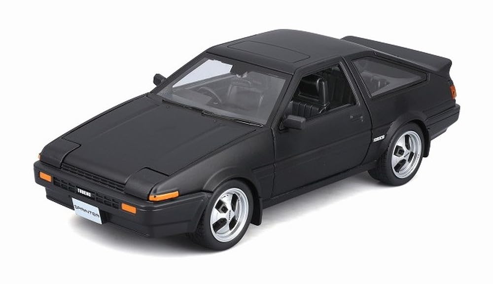 

Kyosho Maisto Масштабная модель Toyota Sprinter Trueno Матово-черная Отделка Модель MS32916BK 1/24 (АЕ86)