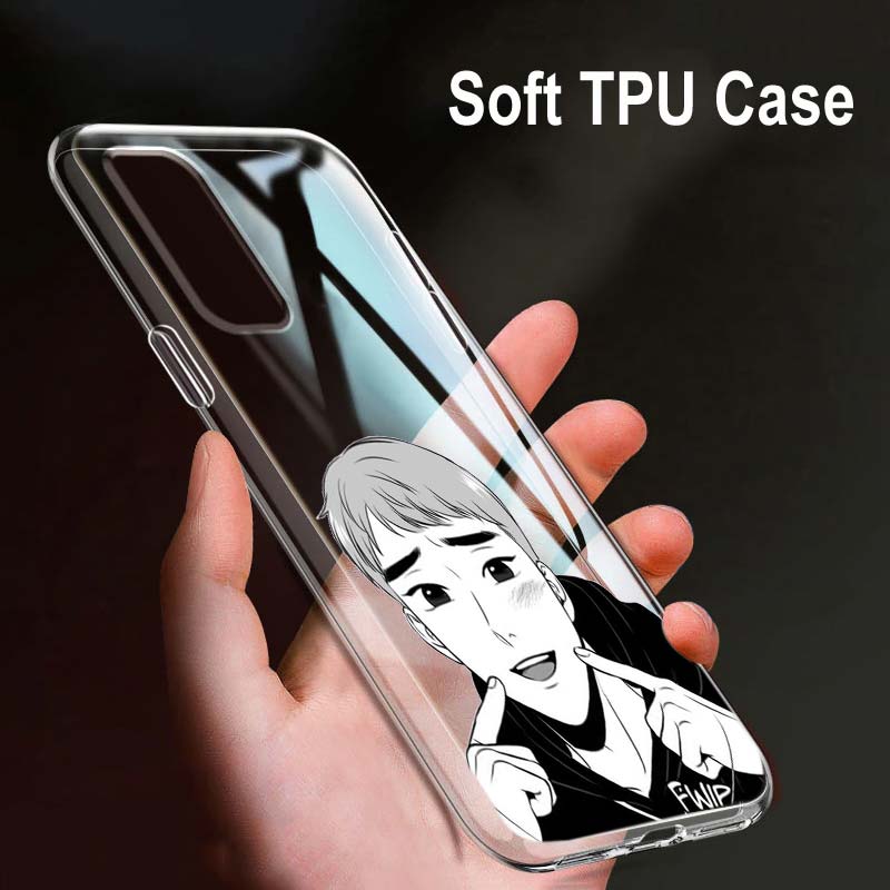 Gay Man Anime For OPPO Reno7 SE 6 5 Z F 4G 5G Find X2 X3 Neo Lite Pro Plus Transparent Soft Phone Case Coque
