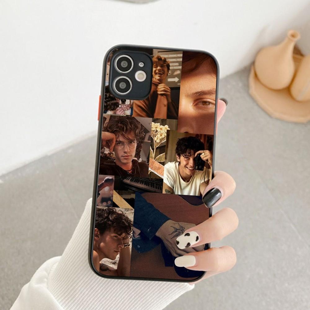 

Singer S-Shawn M-Mendes Phone Case For IPhone 14 11 12 13 Mini Pro Max 8 7 Plus X XR XS MAX Translucent Matte Cover iphone 12