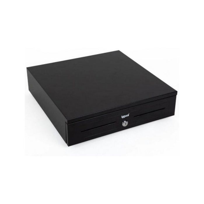 Iggual Cajón Portamonedas IRON-HD 41cm 5+8 Negro