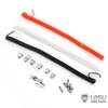 Simulation Air Pipe Line Fram Equipment Decoration Fixed Parts for 1/14 Tamiya RC Tractor Dump Truck Modification Accessories