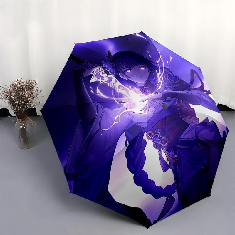 Sword Mystic Energy Automatic Opening and Closing, 8 Rib Structure Portable Umbrella, Suitable for Men and Women In All Seasons Perfect Gif
