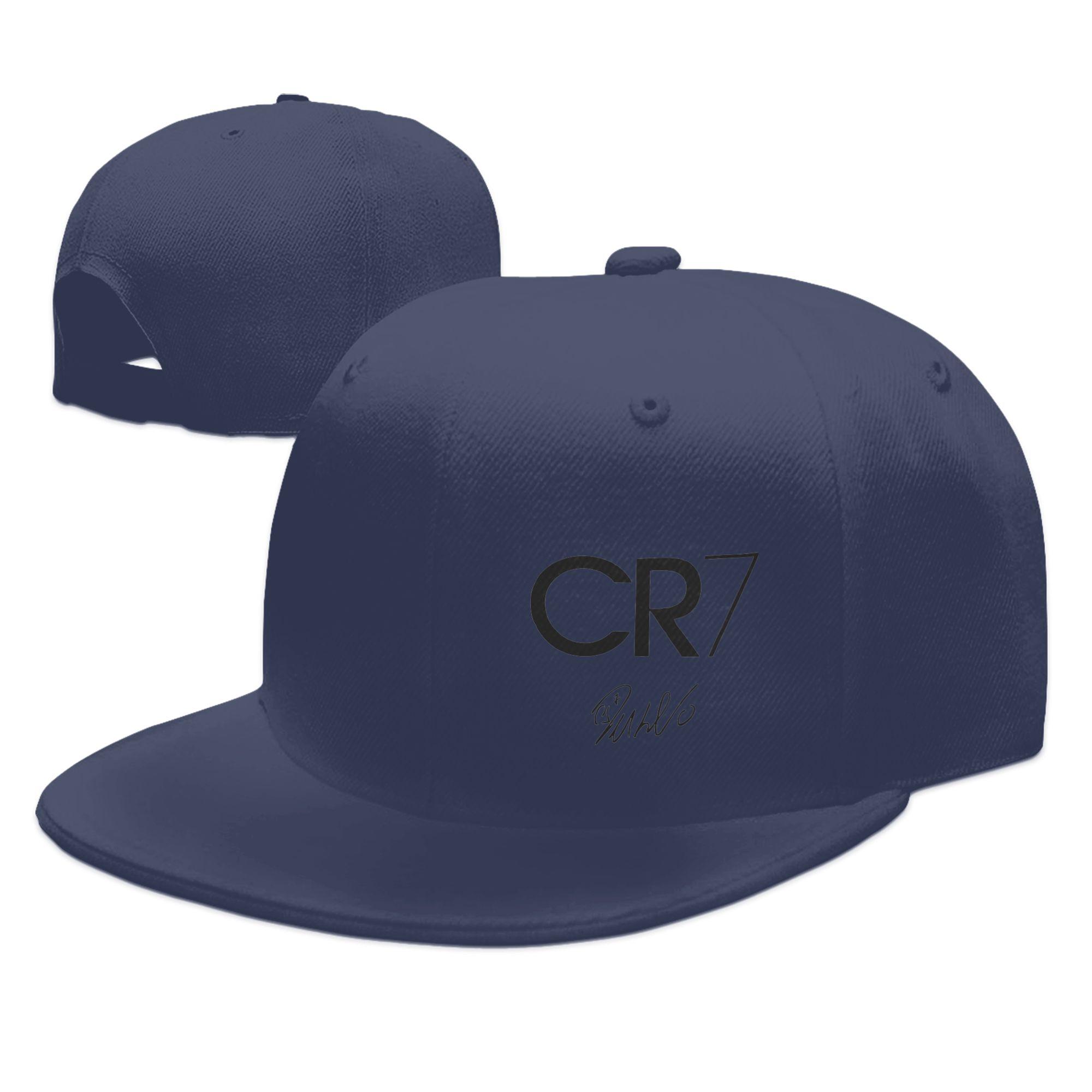 

CristianoRonaldo CR7 Signature Baseball Cap Vintage Denim Snapback Cap Men Women Outdoor Summer Travel Adjustable Hats Cap One Size