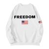 Unisex Printed Round Neck Long Sleeved Loose Fitting Long Sleeved Casual Long Sleeved Top Hoodie