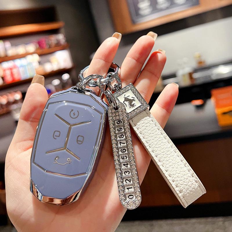 High-End Key Cover for Lynk & Co 01/02/03/05/06/09 (2022 models) - Female Edition