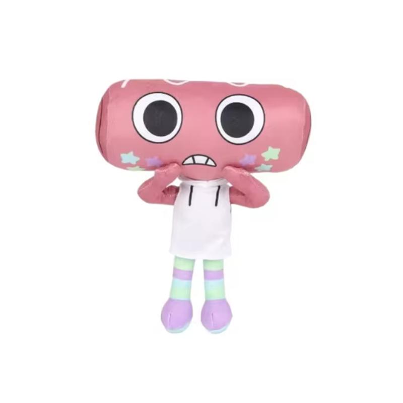 Dandy's World Plush Cute Dandy World Scrap Stuffed Horror Game Goob Pebble Plushie Soft Pillow Doll Children Gifts Doll