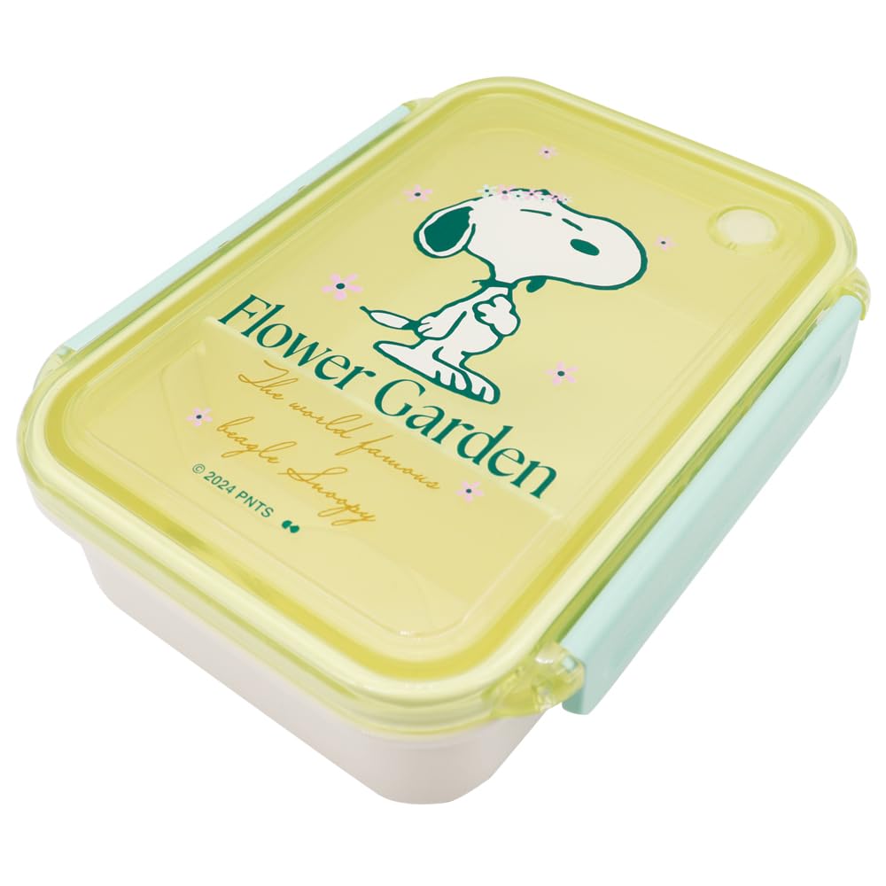 

Onishi Ken Manufacturing PEANUTS Lunch Box FLOWER GARDEN Size: Approx. W16.1 D12.4 H4.9 SLL-1500