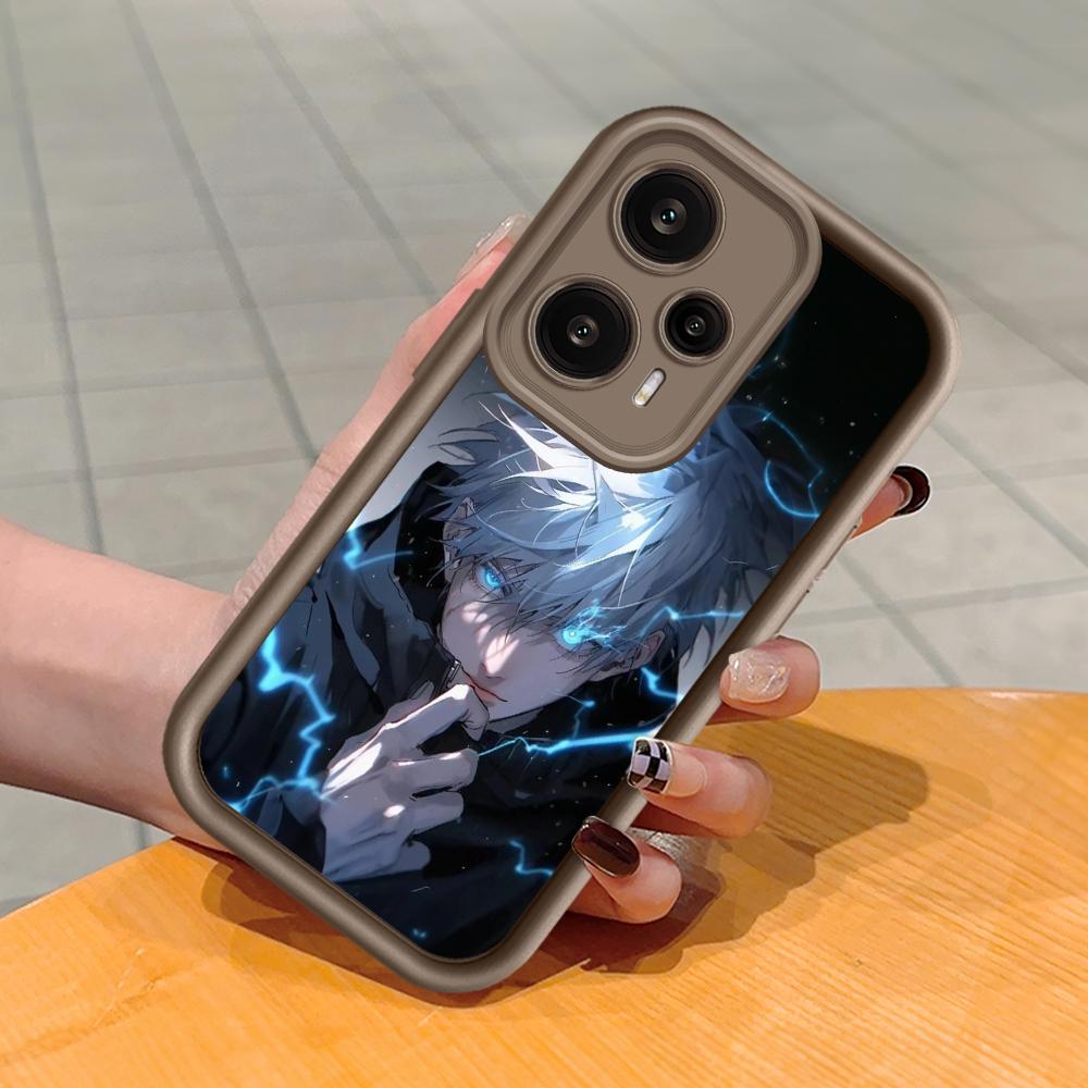 

Мягкий силиконовый квадратный чехол с рисунком лестницы для телефона, полное покрытие, противоударный защитный резиновый чехол для камеры для Xiaomi Redmi Redmi 12 коричневый