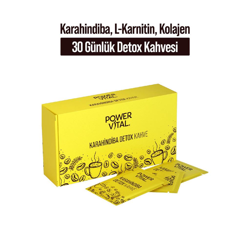 Detox Coffee With Dandelion, L-carnitine And Collagen - 30 Days