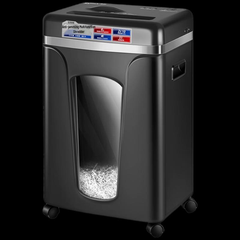 COMIX S3506 Commercial Multi-Function Paper Shredder CN Plug (adapter Included)