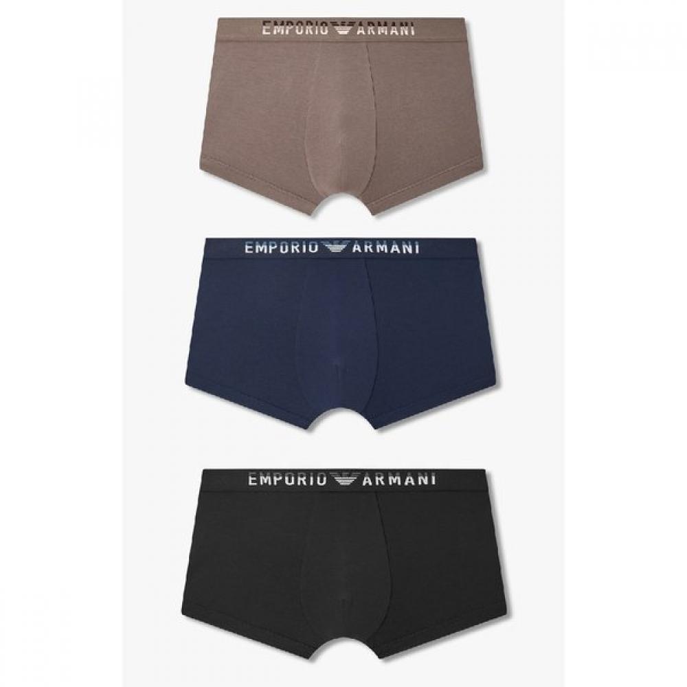 Emporio Armani Men S TOne On TOne Jacquard Logo briefS Set 0816112018 0816112019 S(95)