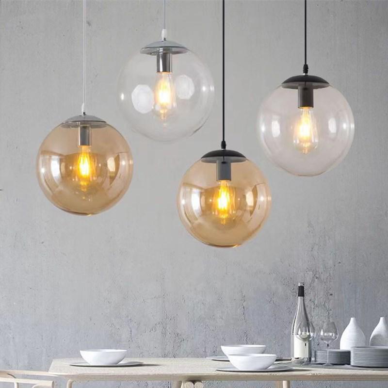 Magic Bean Milky White Glass Ceiling Lamp Shade for Restaurants and Living Rooms Chandelier