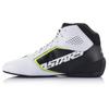 Alpinestars TECH-1 K ST V2 Kart Shoes, White/Blue/Yellow, 7.5 (Product Code: 2711521-215-7.5)