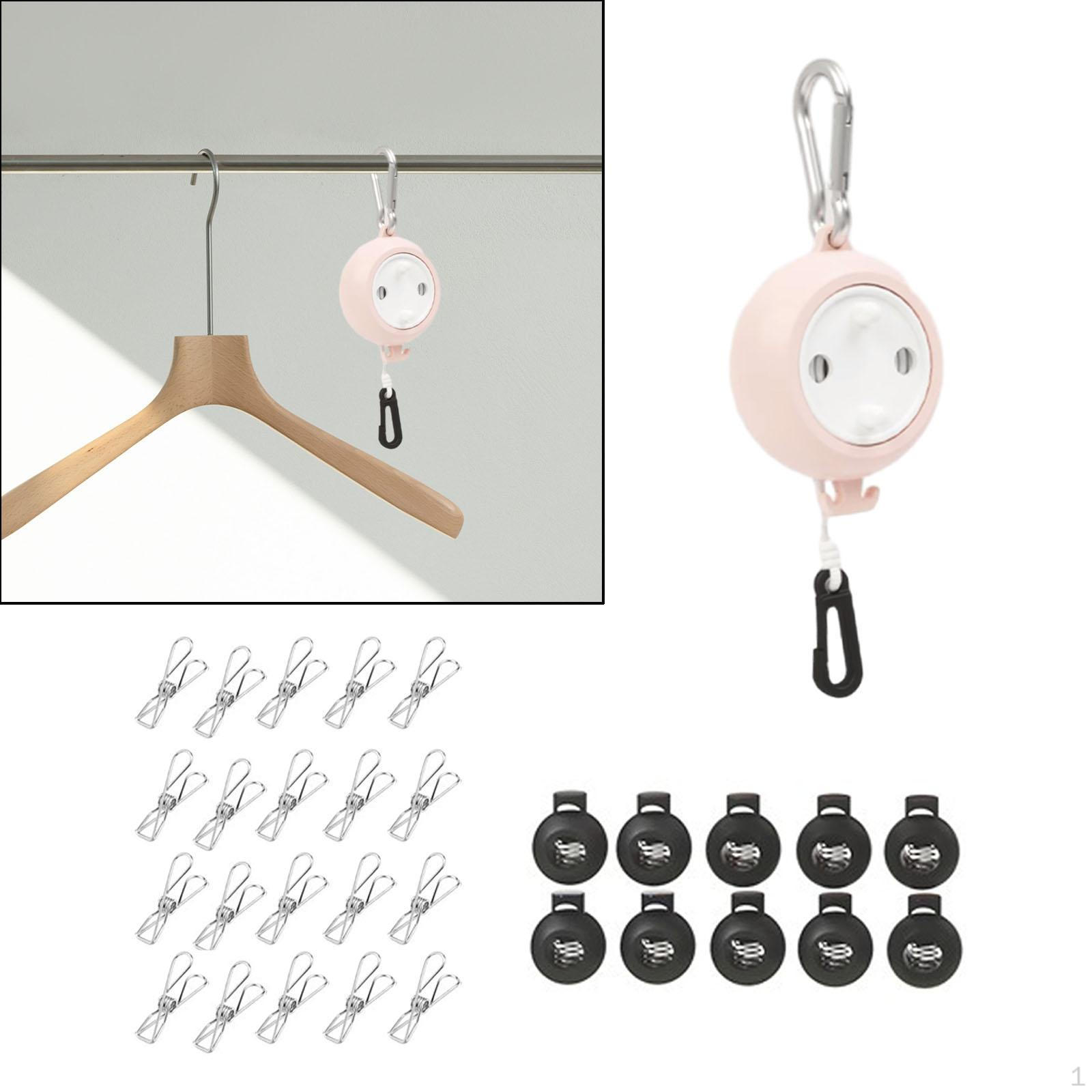 

Удлиняемый шнур для сушки белья для использования на открытом воздухе Clothesline Set