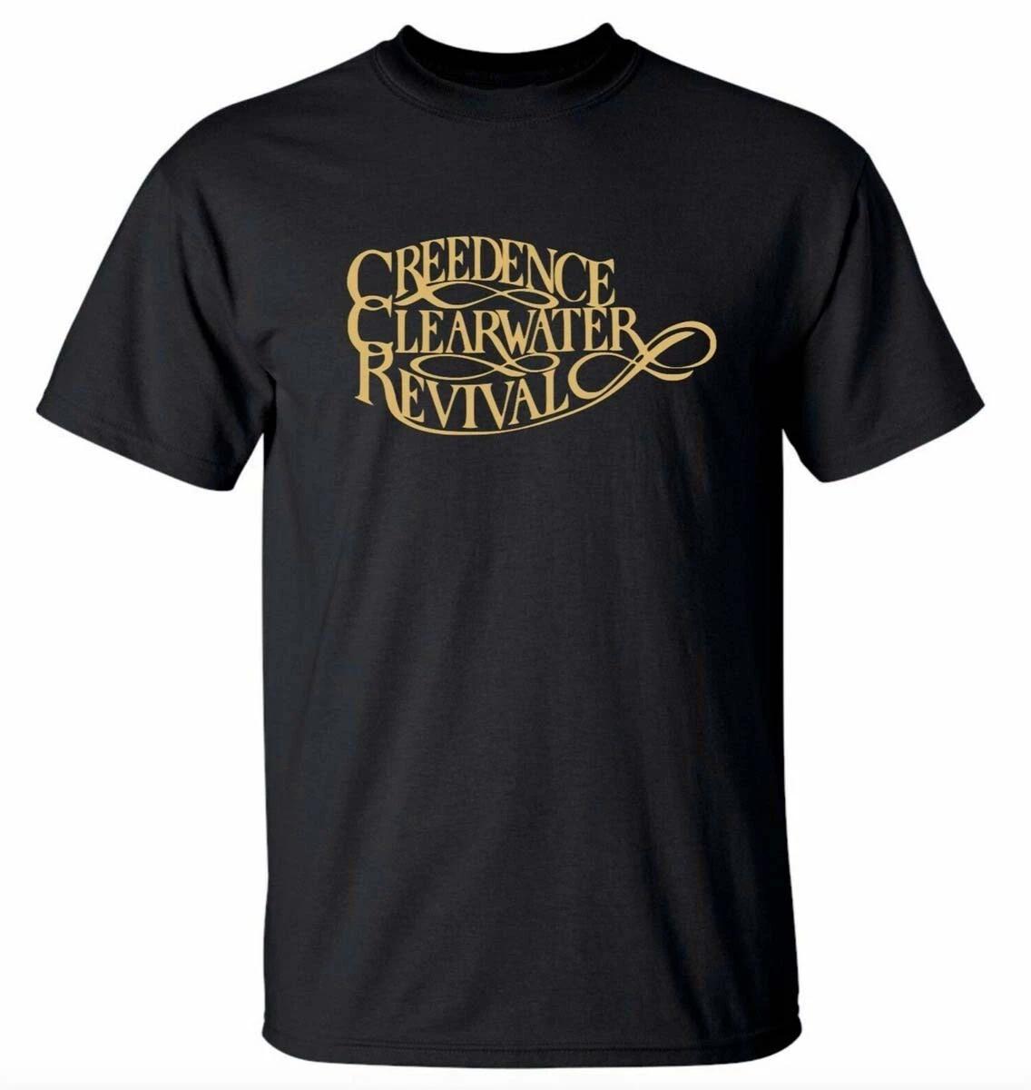 lOGO Creedence Clearwater Revival Rock Band Shirt Unisex NI815 M