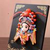 China Traditional Peking Opera Facial Makeup Ornaments Business Gift Souvenirs Home Decor Crafts Wedding Birthday New Year Gift