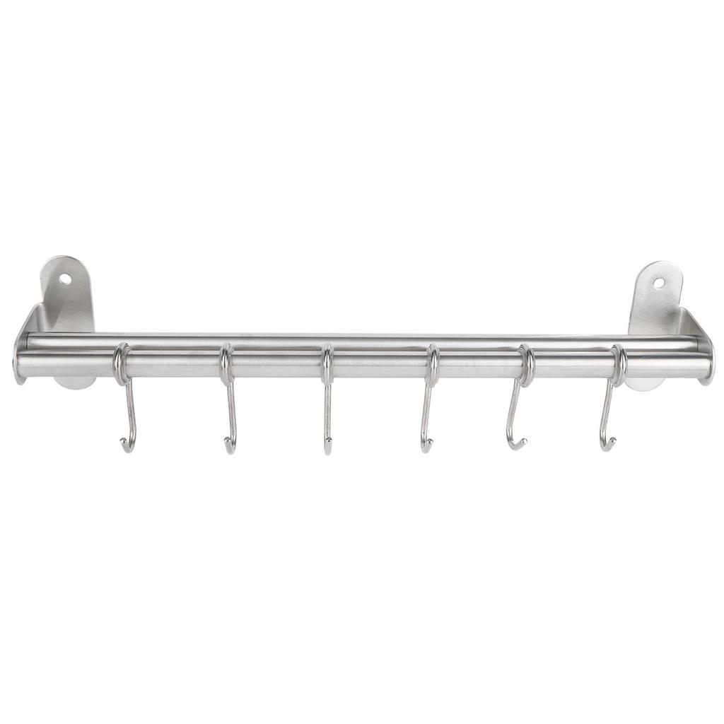 Wall Mounted Storage Shelves Pot Lid Rack Utensil Hanger Hook Kitchen Gadgets AccessoriesDual Rods