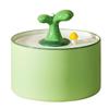 Ceramic Automatic Water Dispenser for Pet Water Feeder, Small Sapling Shape Circulation Flowing Water Bowl, Dog and Cat Bowl 1Pc