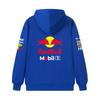 Red Bull F1 Team Zipper Hoodie Verstappen Formula 1 Racing Zipper Sweatshirt Men Women Casual Pullover
