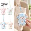 Soft Stuffed Sheep Toy Cute Plush Keychain Lamb Doll Pendant for Cartoon Backpack Handbag Kawaii Animal Charm Accessory Kids Adults Small