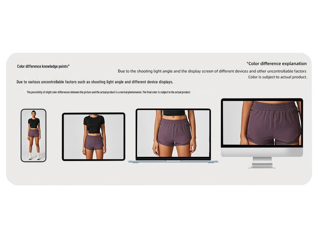 Women's Plus Size Quick-Dry Sports Shorts: Spring/Summer Loose-fit Two-Piece Look