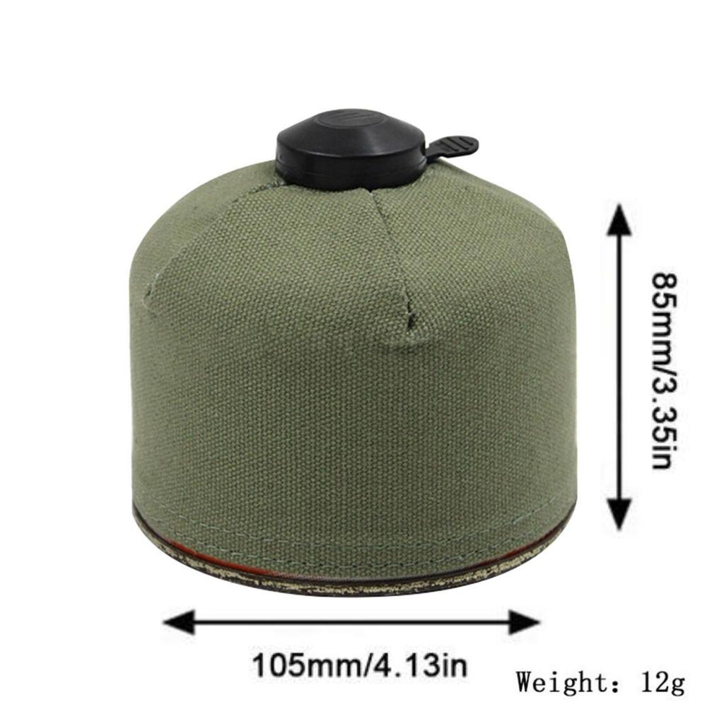 Outdoor Camping Picknick Kassettenkocher Aufbewahrungstasche Gaskartusche Schutzhülle Camo Tragbar Luftflasche Hülle Aufbewahrungstasche