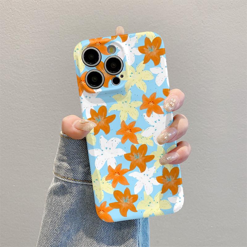 

Ink Wash Creative Phone Case for iPhone 17 Pro Max - Protective Cartoon Film Cover for 15/16/14 Models iPhone 15 Pro